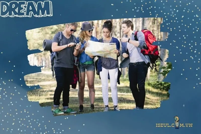Mơ thấy đi du lịch cùng bạn bè: