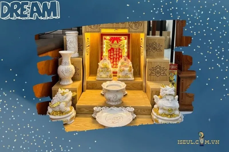 Mơ thấy miếu ông Địa bị mục nát, bụi bặm