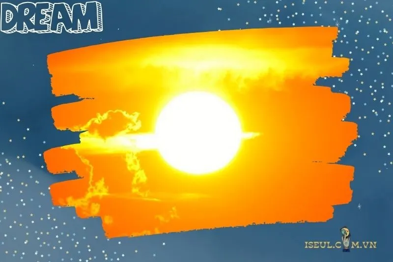 Ngủ mơ thấy các ngôi sao di chuyển xung quanh mặt trời